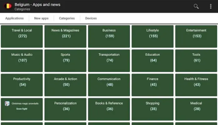 Belgian apps and games android App screenshot 2
