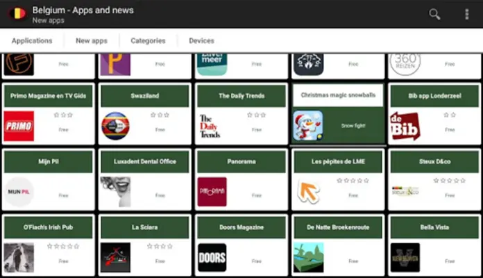 Belgian apps and games android App screenshot 3